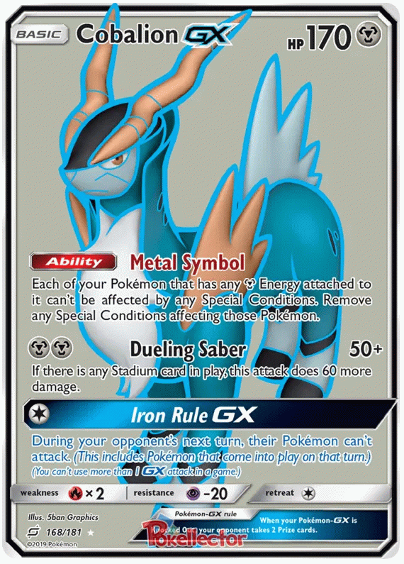 Cobalion GX - Team Up #168