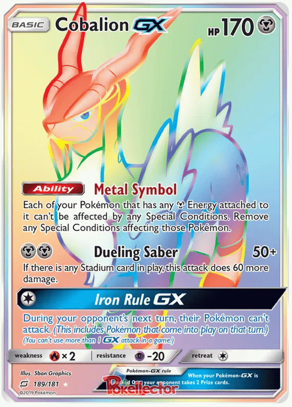 Cobalion GX - Team Up #189