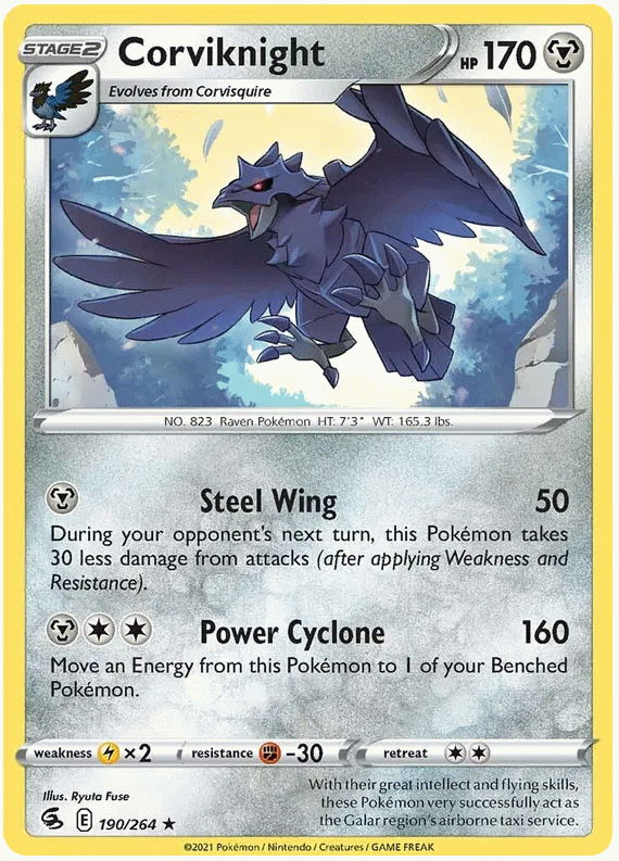 Corviknight - Fusion Strike #190