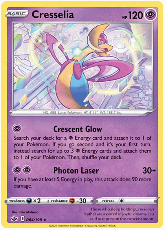 Cresselia - Chilling Reign #64