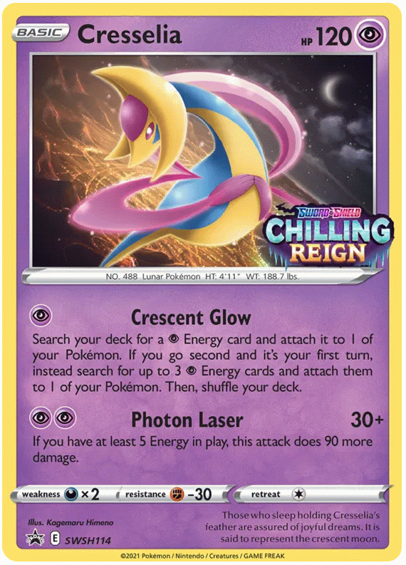 Cresselia - Sword & Shield Promos #114