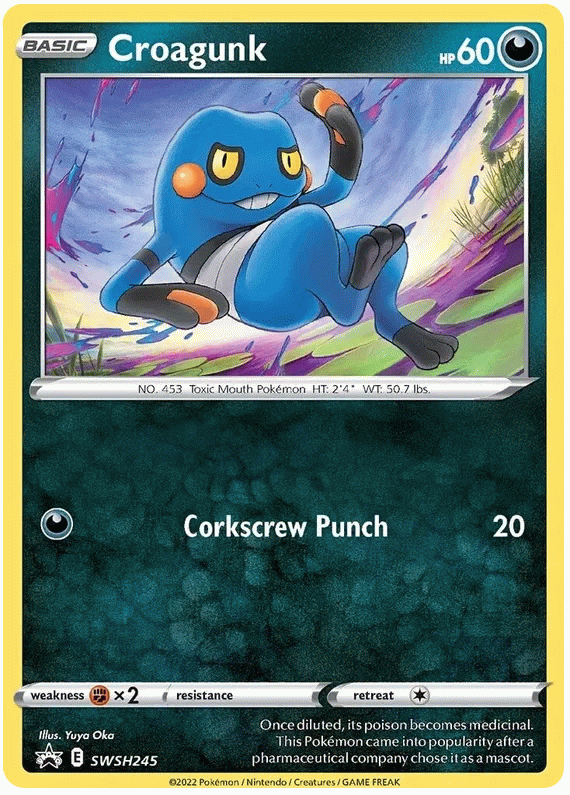 Croagunk - Sword & Shield Promos #245