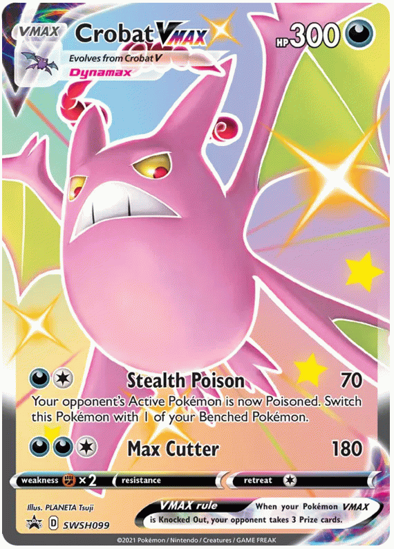 Crobat VMAX - Sword & Shield Promos #99