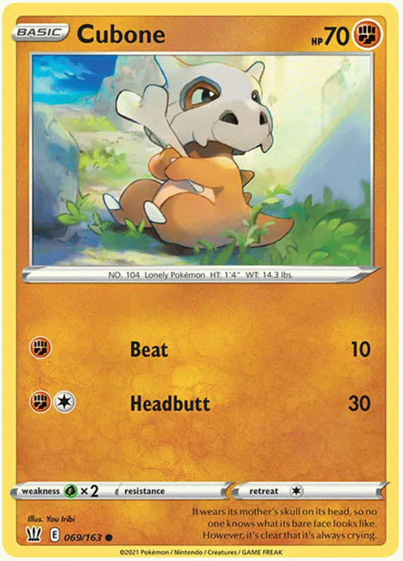 Cubone - Battle Styles #69