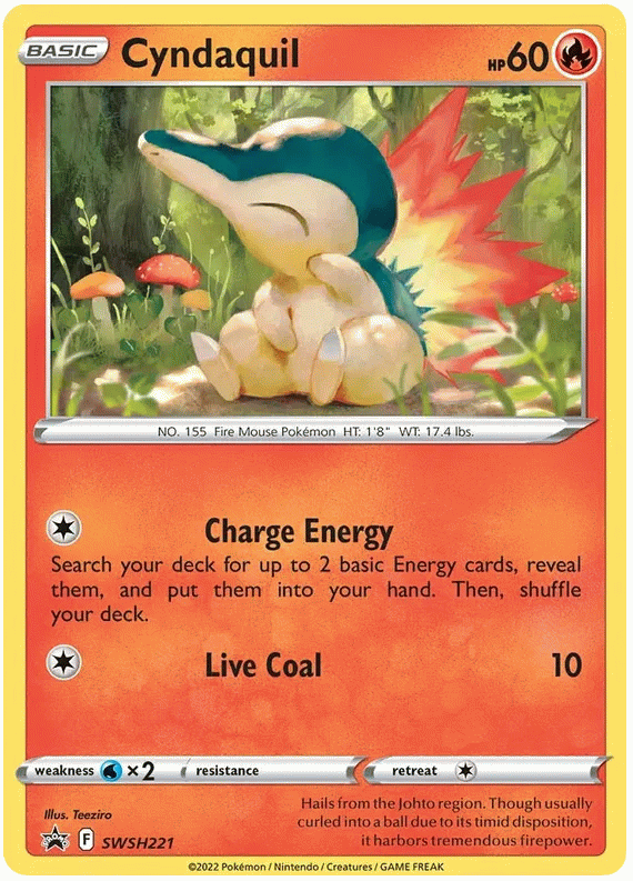 Cyndaquil - Sword & Shield Promos #221