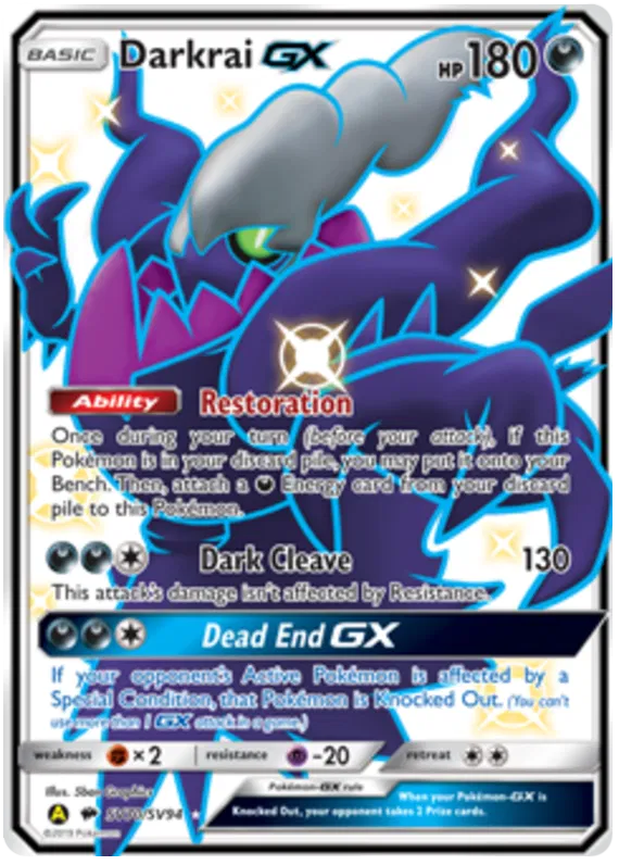 Darkrai GX - Hidden Fates #70