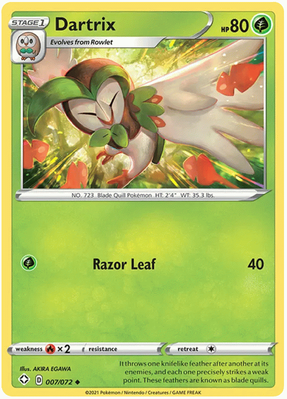 Dartrix - Shining Fates #7