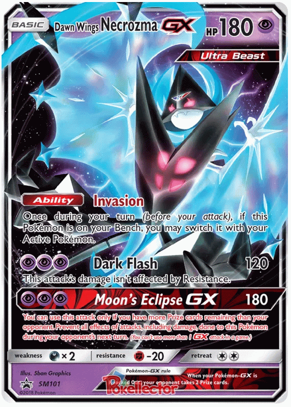 Dawn Wings Necrozma GX - Sun & Moon Promos #101