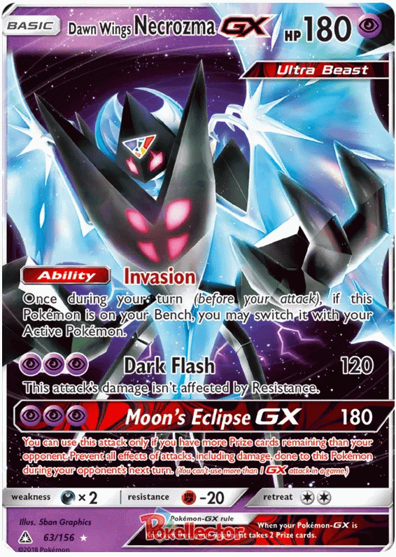 Dawn Wings Necrozma GX - Ultra Prism #63