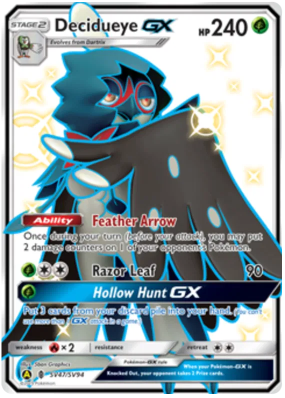 Decidueye GX - Hidden Fates #47