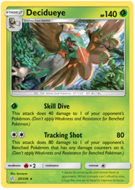 Decidueye - Cosmic Eclipse #20