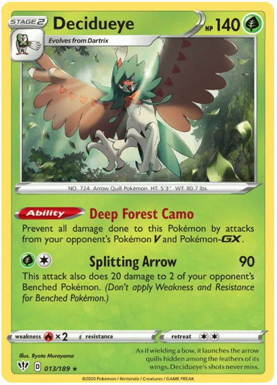 Decidueye - Darkness Ablaze #13