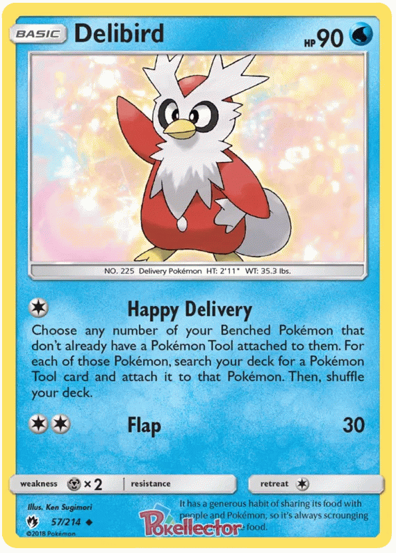 Delibird - Lost Thunder #57