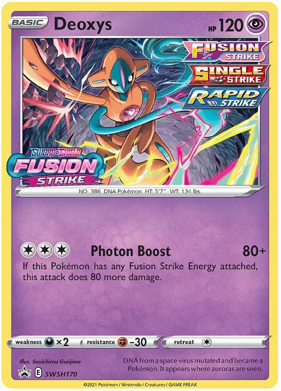 Deoxys - Sword & Shield Promos #170