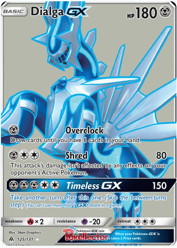 Dialga GX - Forbidden Light #125