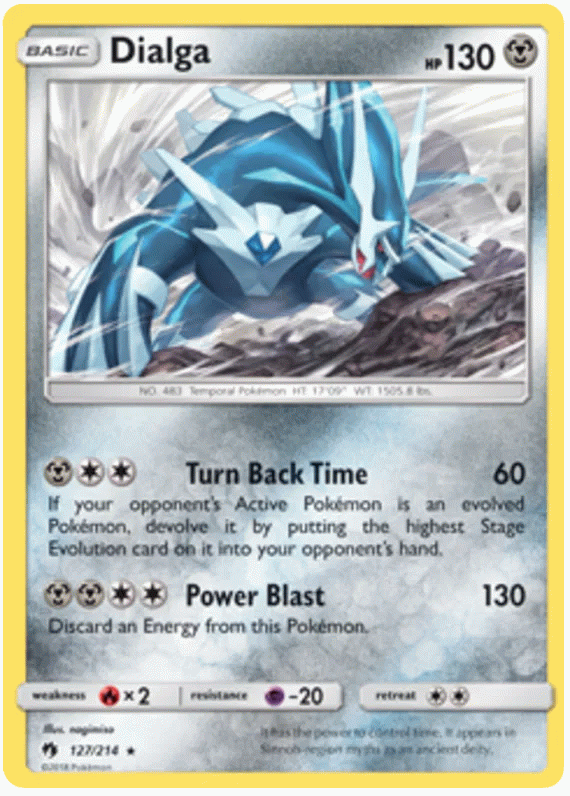 Dialga - Lost Thunder #127