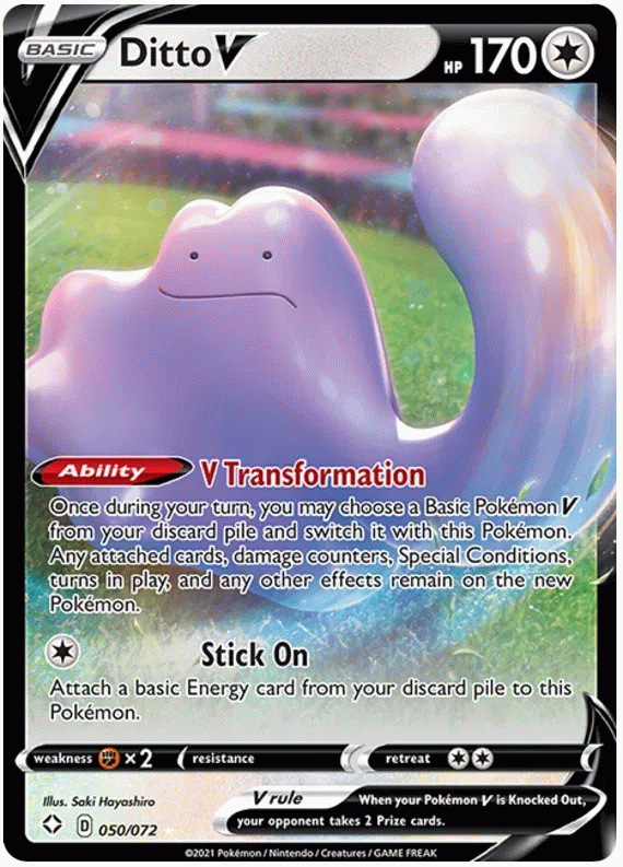 Ditto V - Shining Fates #50