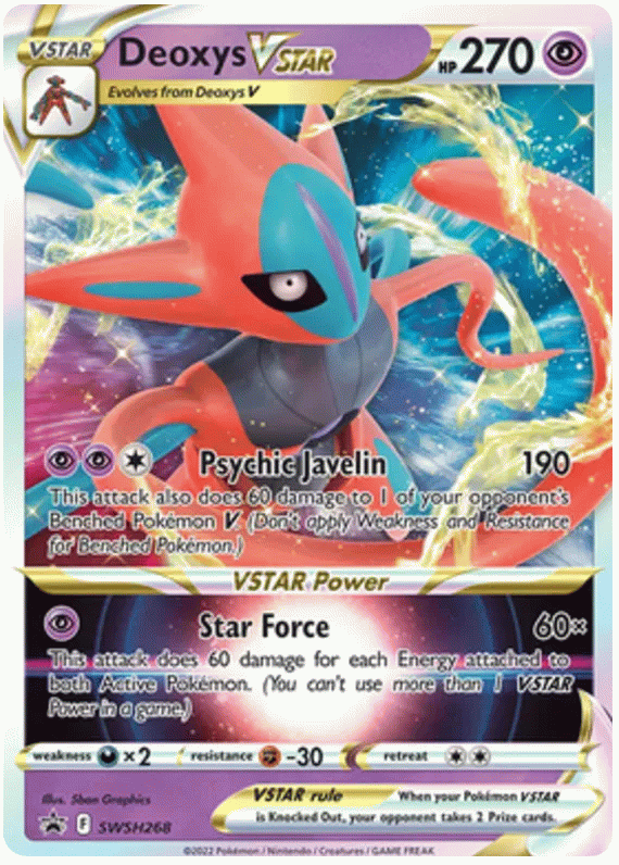 Deoxys VSTAR - Sword & Shield Promos #268