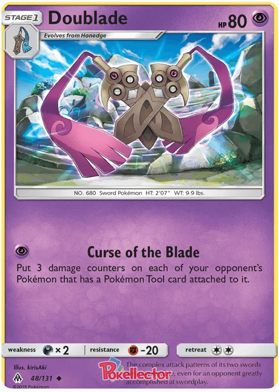 Doublade - Forbidden Light #48