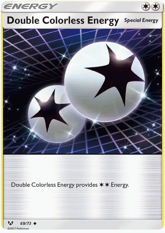 Double Colorless Energy - Shining Legends #69