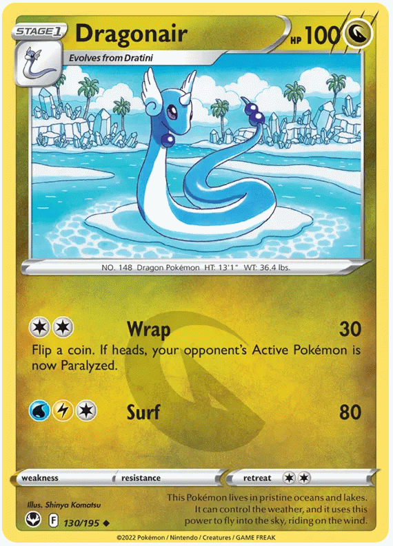 Dragonair - Tempesta Argentata #130