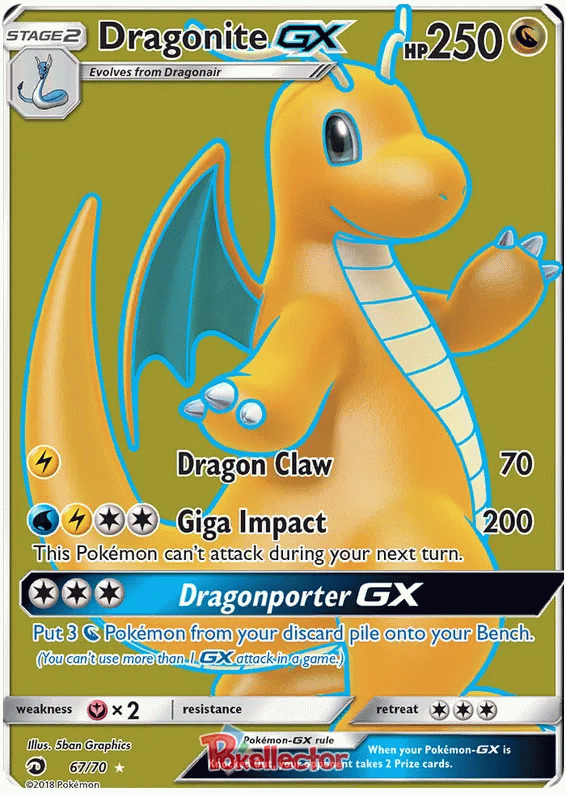 Dragonite GX - Dragon Majesty #67