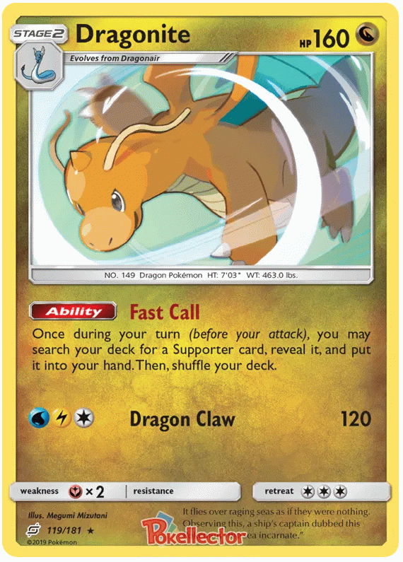 Dragonite - Team Up #119