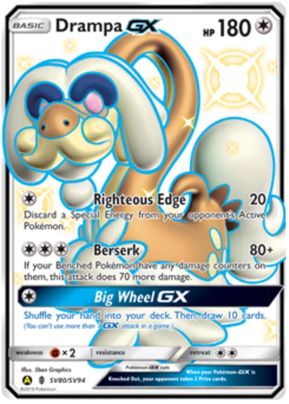 Drampa GX - Hidden Fates #80