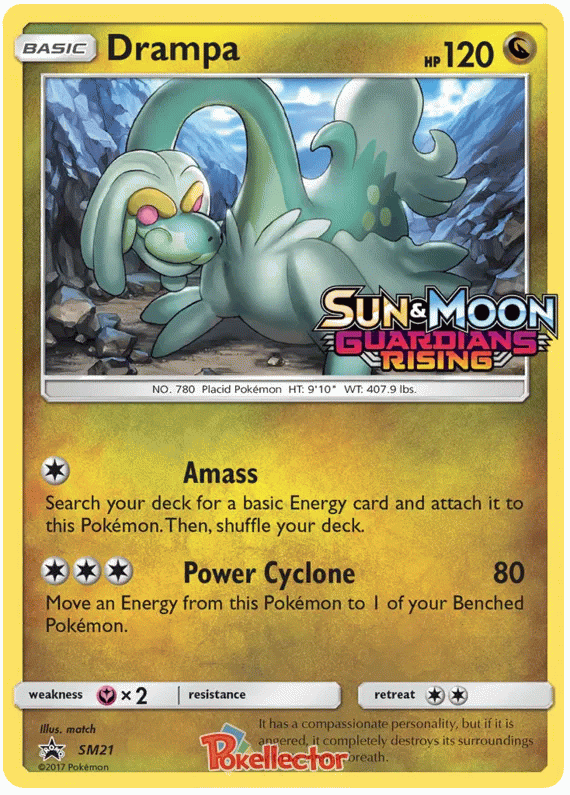 Drampa - Sun & Moon Promos #21