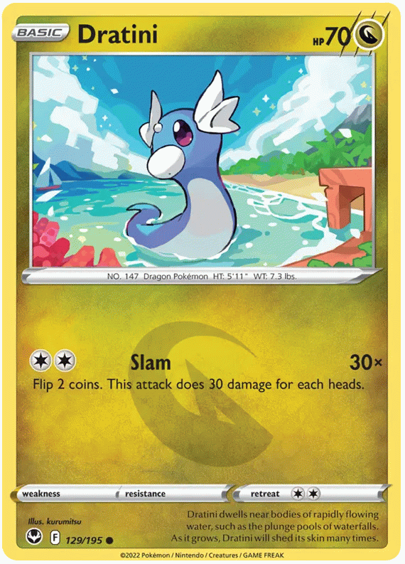 Dratini - Tempesta Argentata #129