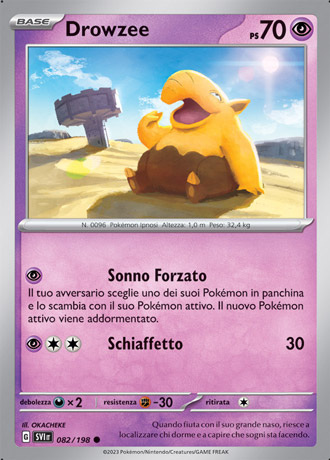 Drowzee - Scarlatto & Violetto #82