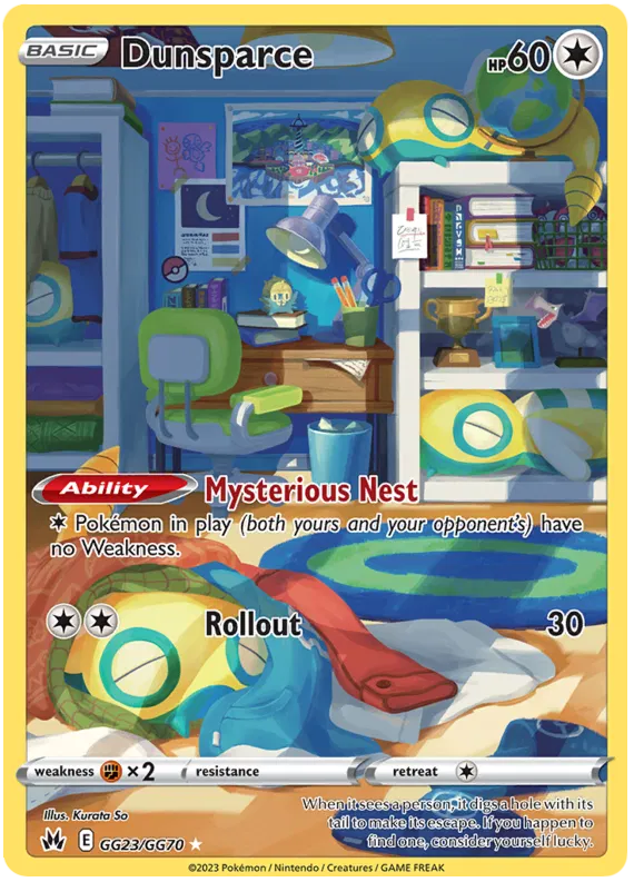 Dunsparce - Crown Zenith - Galarian Gallery #23