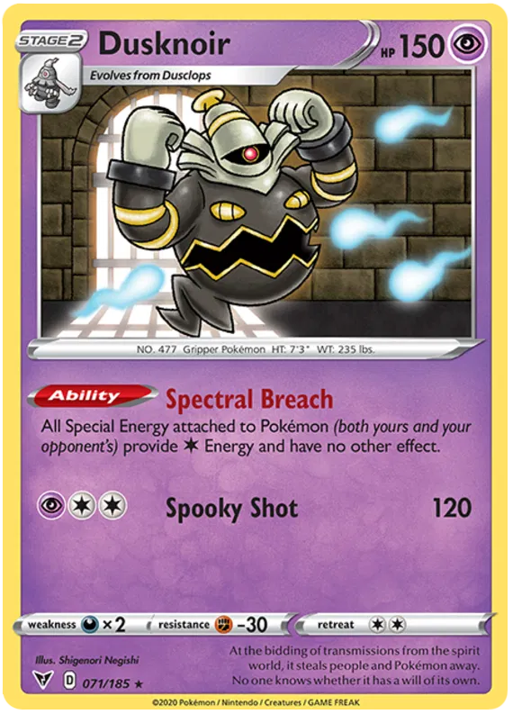 Dusknoir - Vivid Voltage #71