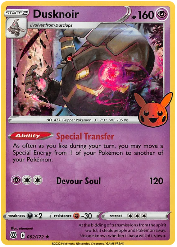 Dusknoir - Brilliant Stars #62