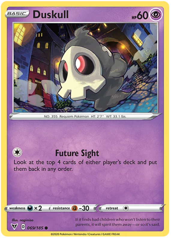 Duskull - Vivid Voltage #69