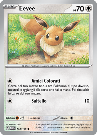 Eevee - Scarlatto & Violetto - 151 #133