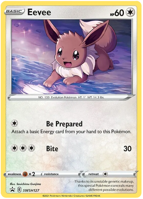 Eevee - Sword & Shield Promos #127