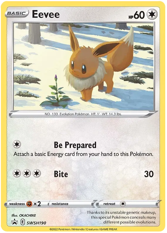 Eevee - Sword & Shield Promos #190