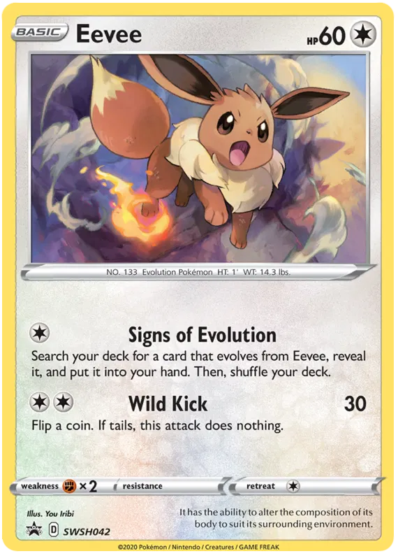 Eevee - Sword & Shield Promos #42