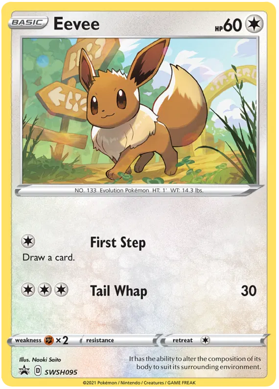 Eevee - Sword & Shield Promos #95