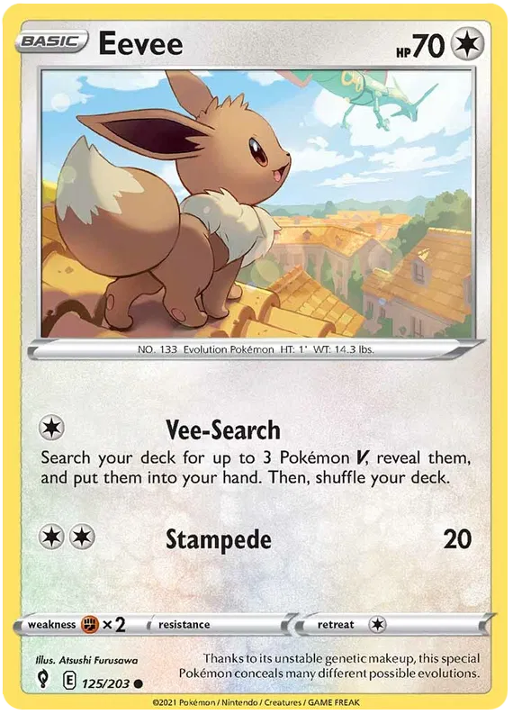 Eevee - Evolving Skies #125