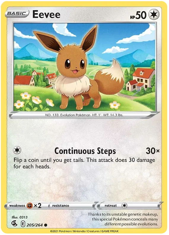 Eevee - Fusion Strike #205