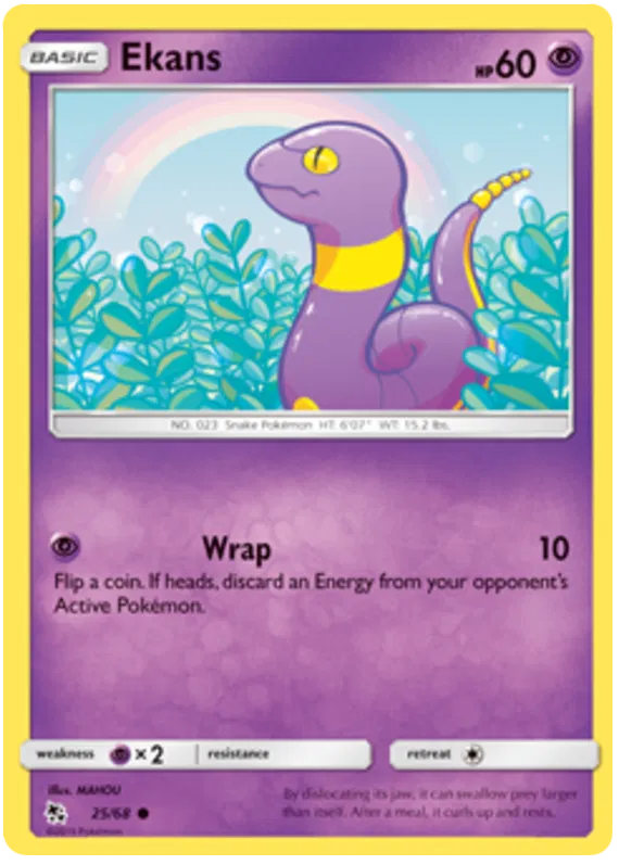 Ekans - Hidden Fates #25