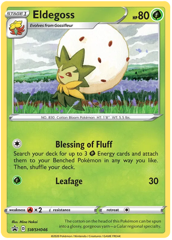 Eldegoss - Sword & Shield Promos #46