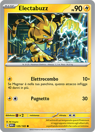 Electabuzz - Scarlatto & Violetto - 151 #125