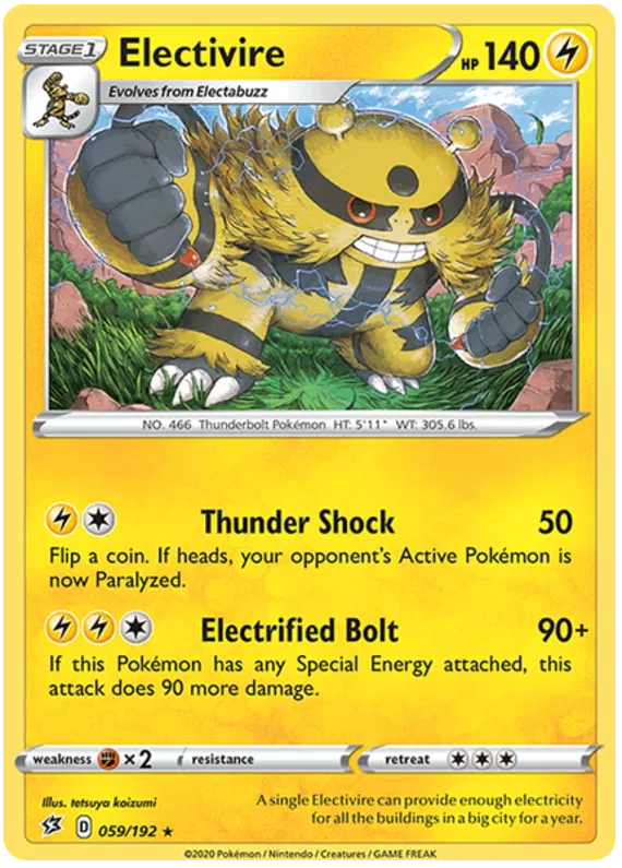 Electivire - Rebel Clash #59