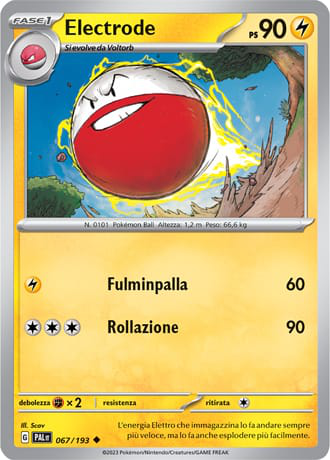 Electrode - Evoluzioni A Paldea	 #67