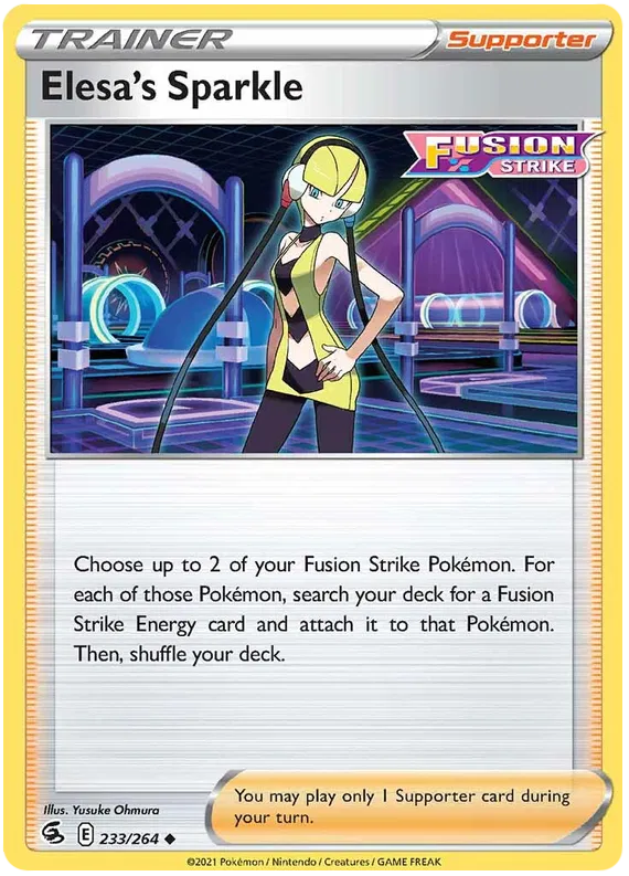 Elesa's Sparkle - Fusion Strike #233