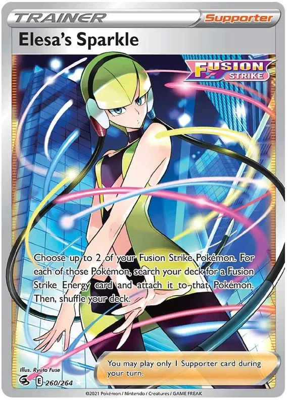 Elesa's Sparkle - Fusion Strike #260