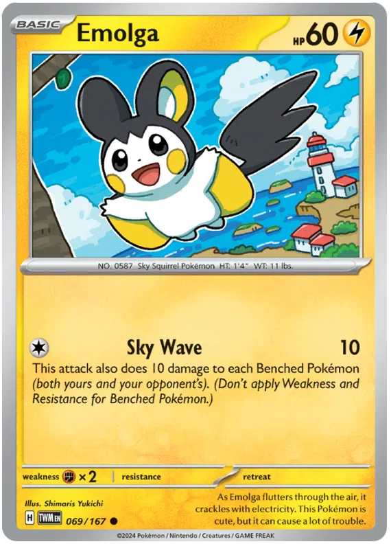 Emolga - Crepuscolo Mascherato #69